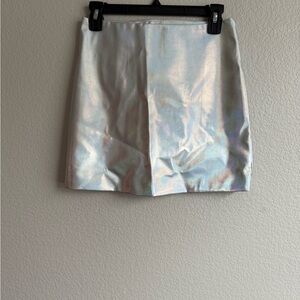 Forever 21 Iridescent Mini Skirt